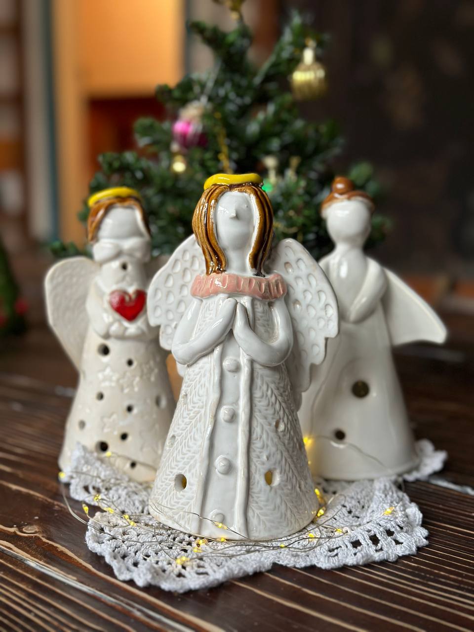 Подсвечник-ангел фото 1