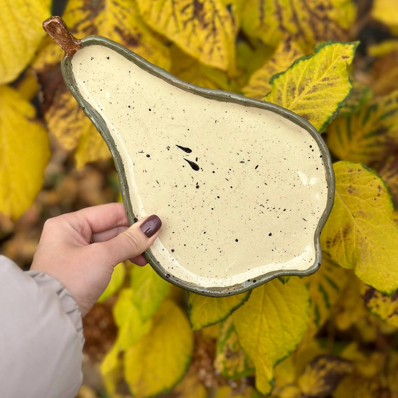 Тарелка "Груша" фото 1